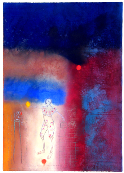 Body Covered with Gazes
